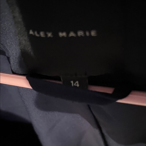 Alex Marie Elegant Black Women's Blazer - Picture 2 of 3